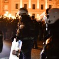 Pristalice Studentske liste na Slaviji slave pobedu na izborima