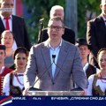 Vučić na Trgu republike: Nismo mi zapodenuli ratove, neki drugi su