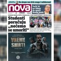 Studentkinja Anđela Jeremić govori za „Novu“: Na okupu nas drže snaga, solidarnost i ljubav