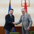 Ministar Gajić primio predsednika ETTU i delegaciju STSS