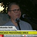 Vučić se obratio građanima ispred sedišta SNS u Beogradu: Pravda za stradale u Novom Sadu i mir u celoj Srbiji