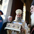Pojas Presvete Bogorodice dočekan u Vaznesenjskoj crkvi u Beogradu