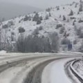 Sneg na putevima oko Ivanjice: U raskvašenom stanju ima ga u još dva grada