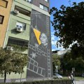Predstavljanje murala s likom prve režiserke u Jugoslaviji Vera Crvenčanin Kulenović na zgradi u Maksima Gorkog
