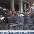 Policija sprečila upad u Skupštinu grada Novog Sada