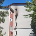 (Foto, video) od stana ostalo zgarište: Prve slike sa mesta stravičnog požara u Sremčici: Otac stradao, majka i sin se…