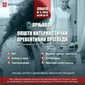 Opšti internistički preventivni pregledi u subotu u Prnjavoru