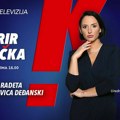 Danas od 16.00 na Kurir televiziji, u emisiji „Kurir i tačka“, o dešavanjima na političkoj sceni govore Vjerica Radeta