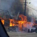 U lokalu u Prijepolju došlo do eksplozije i požara