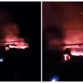 Veliki požar u Novim Ledincima kraj Novog Sada: Plamen progutao kuću