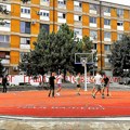 Basket turnir na novom terenu kod Valjevske gimnazije