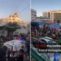 Masakr u bolnici u Gazi! Stravičan raketni napad Izraela, napadnut konvoj hitne pomoći (video)
