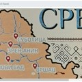 Novi SAD na savi, Kragujevac u srcu sandžaka: Osvanula slika mape pogrešnom geografijom Srbije, usledila lavina komentara…