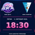 Duga u Šapcu dočekuje Spartak iz Subotice