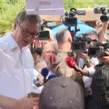 Vučić iz Medveđice: "Polako, imamo mi mnogo toga ali je rudarstvo kod nas ubijano decenijama"