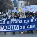 „Ni vaspitači više neće da ćute“: Protestna šetnja u Novom Sadu podrška studentima