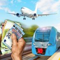 Gde je isplativije ići vozom, a gde avionom: Mapa koja će vam uštedeti najviše novca, evo kako gde da putujete u Evropi