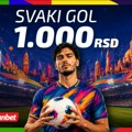 Eksplozija bonusa u Meridianu: Svaki gol na Svetskom prvenstvu vredi 1.000 dinara!