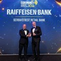 Euromoney: Raiffeisen je najbolja banka za stanovništvo u Srbiji