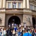 Završena blokada zgrade Rektorata u Nišu
