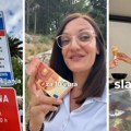 Cene lete u nebo: Monika podelila šta je kupila za 10 evra Makarskoj, samo kugla sladoleda je 300 dinara