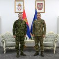 Mojsilović sa komandantom KFOR-a Ulutašom o bezbednosnoj situaciji na Kosovu i Metohiji