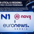 Euronews širi uticaj u regionu, preuzima N1 i Novu S: Profesionalno novinarstvo sve više dobija poverenje gledalaca
