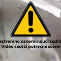 Стравичан снимак из Хрватске: Зауставио се насред пута и кренуо на другог возача, одлетео 2 метра!