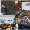 Vučić se obratio pred punom dubočicom: Održan prvi skup liste „Aleksandar Vučić – Srbija ne sme da stane“ (foto)