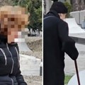 Jeca na sav glas, ne može da zaustavi suze Majka našeg voditelja došla na grob sina, jedva stoji na nogama (video)