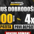 Dobrodošlica koju ne zaboravljate – do 3000 dinara bez depozita i 300% bonusa