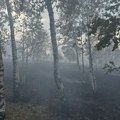 Požar na Trebeviću i dalje aktivan, vatrogasci uspeli da spreče njegovo širenje