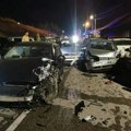 Haos u Raški: U sudaru slupano sedam automobila FOTO