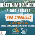 Lakim koracima do dobrog zdravlja - Priključi se šetnji od 5.000 koraka na Adi Ciganliji