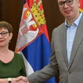 Vučić se sastao sa Odil Fransoa Reno Baso Razgovarali su o važnim temama