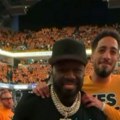 50 Cent izazvao kontroverzu pred meč Indijana - Njujork, evo u kojoj majici se pojavio na parketu