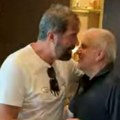 Žoc sreo čuvenog Cetinjanina pred drugi meč protiv Budućnosti, zagrlio ga i obradovao se kao retko kada