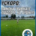 Uskoro zamena travnate podloge na Bubnju