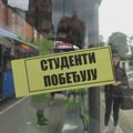 Studentska akcija (Ne)bojte se i dalje smo tu, počela tišinom ispred beogradskog Pravnog fakulteta