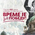 Studenti u blokadi: Posle 492 dana izbori su raspisani, vreme je za pobedu