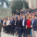 Stranke okupljene oko protesta "Srbija protiv nasilja" objavile dogovor o zajedničkom nastupu na izborima
