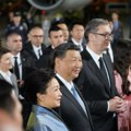 Kineski predsednik Si Đinping doputovao u Srbiju: Kula Beograd zasijala u znak dobrodošlice