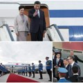 Doviđenja dragi gosti Kineski predsednik završio posetu Beogradu, Vučić ga ispratio na aerodromu