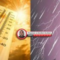 I danas vedro i vrelo, a u ovom delu Srbije očekuju se pljuskovi sa grmljavinom: Temperatura do 40°C