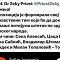 Tviteraš jednom objavom obesmislio sve što radi opozicija: Ko čini zdravstveni tim opozicije