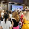 Košarkaši Partizana posetili Poslovni centar NIS-a u Beogradu