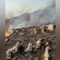Varnica buster pumpe izazvala požar u Piperima, vatra se brzo proširila zbog vetra i vrućine (VIDEO)