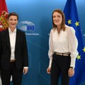 Brnabić u Briselu: Sastala se sa predsednicom Evropskog parlamenta Robertom Mecolom
