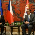 "Naše prijateljstvo je na visokom nivou" Predsednik Vučić nakon sastanka sa premijerom Češke Babišem, očekuje se i početak…