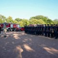 Pripadnici Sektora MUP-a za vanredne situacije koji su gasili požare u Francuskoj stigli u Beograd